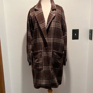 Plaid coat